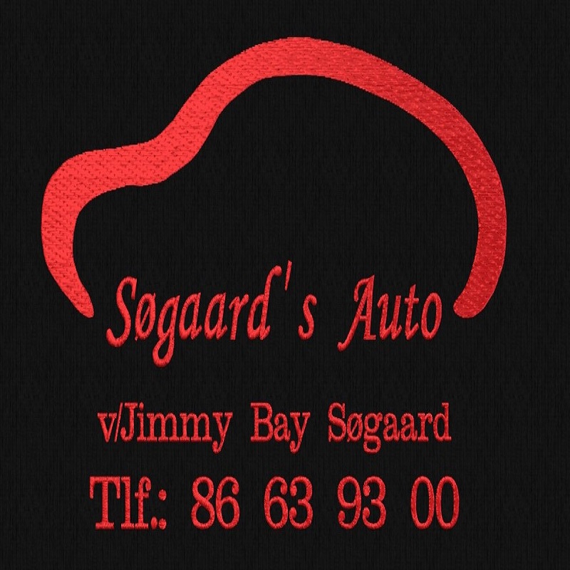 SøgaardsAuto-brodering